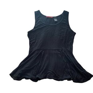 Chic Black Sleeveless Tank Top